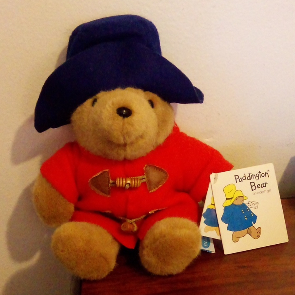 (2 for $15) Vintage Paddington Bear plushie
